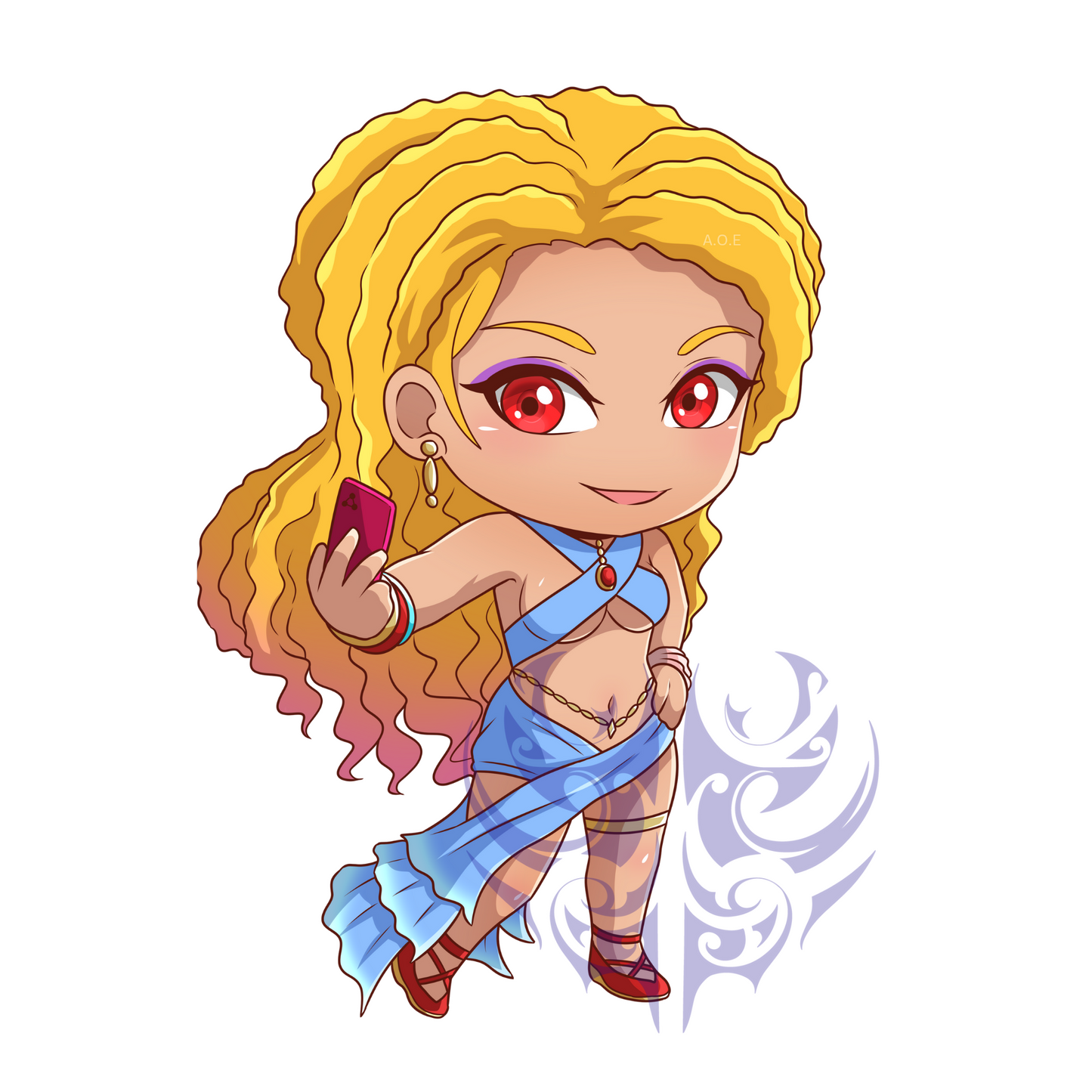 Anime acrylic keychains