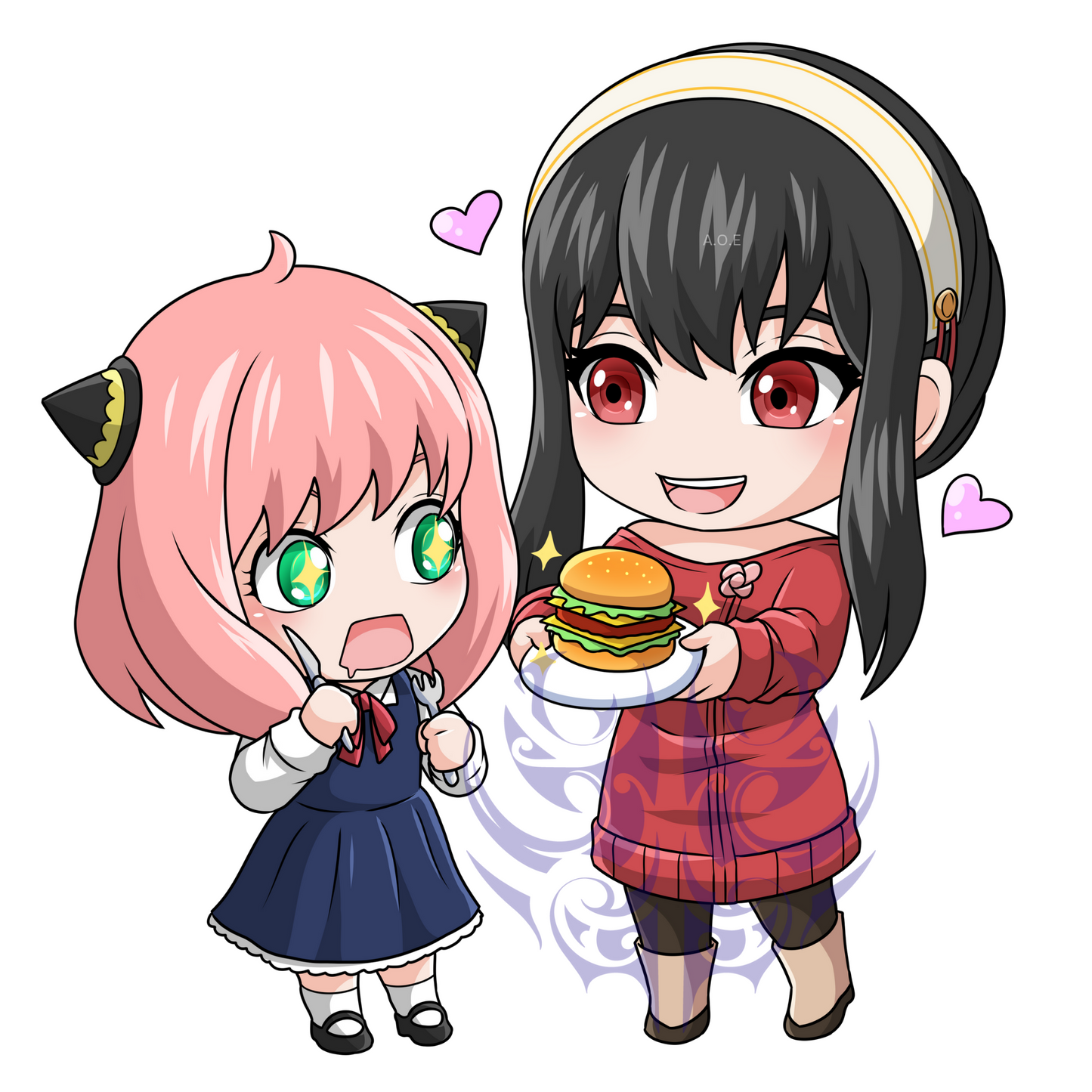 Anime acrylic keychains