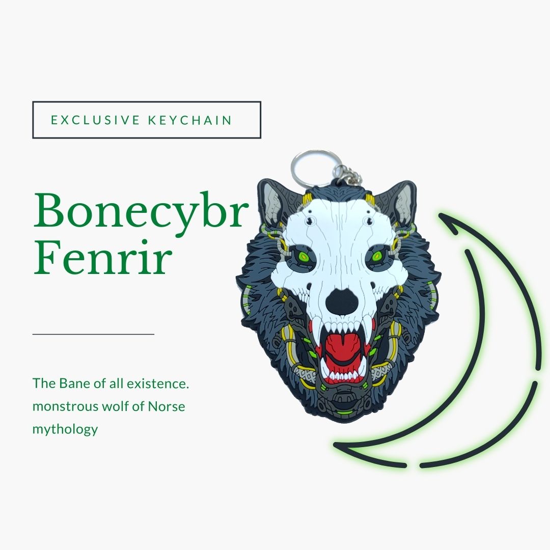 Tovhidayat Exclusive Fenrir Keychain