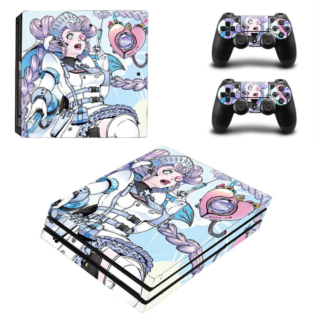 Emma Heart Exclusive PS4 Skin by Hikarisoul