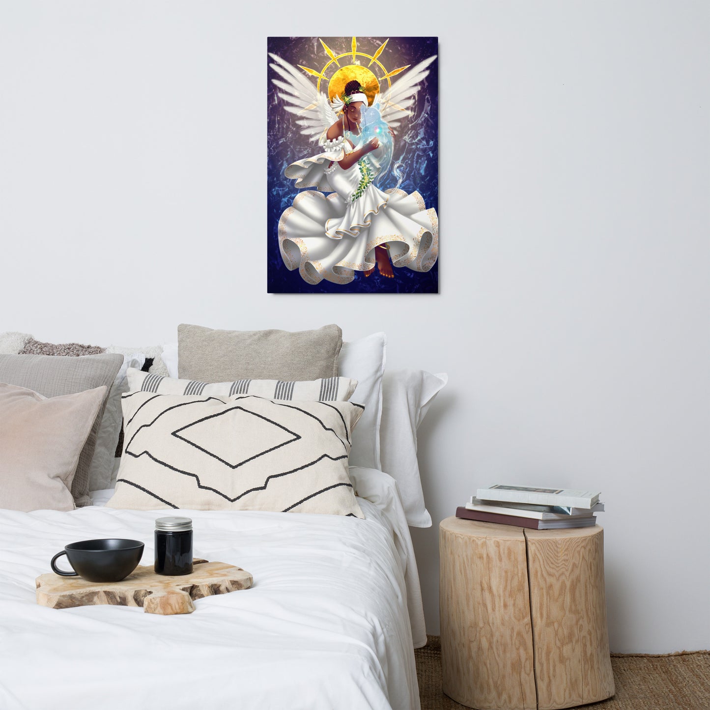 Angelic Guidance a Jamaican Tribute Metal Print