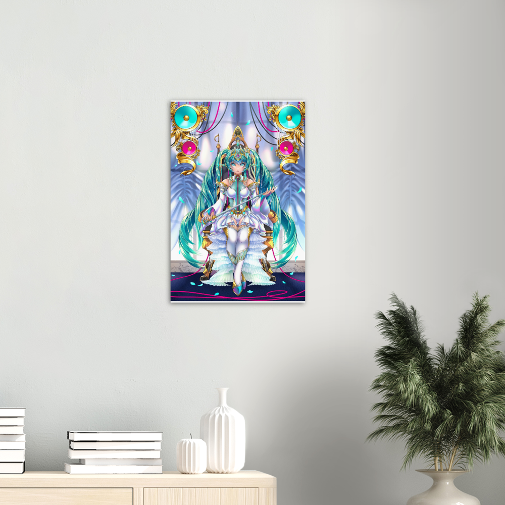 Empress of song Miku Poster