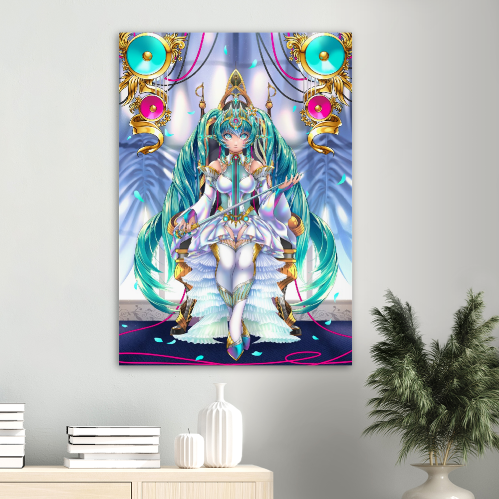 Empress of song Miku Poster